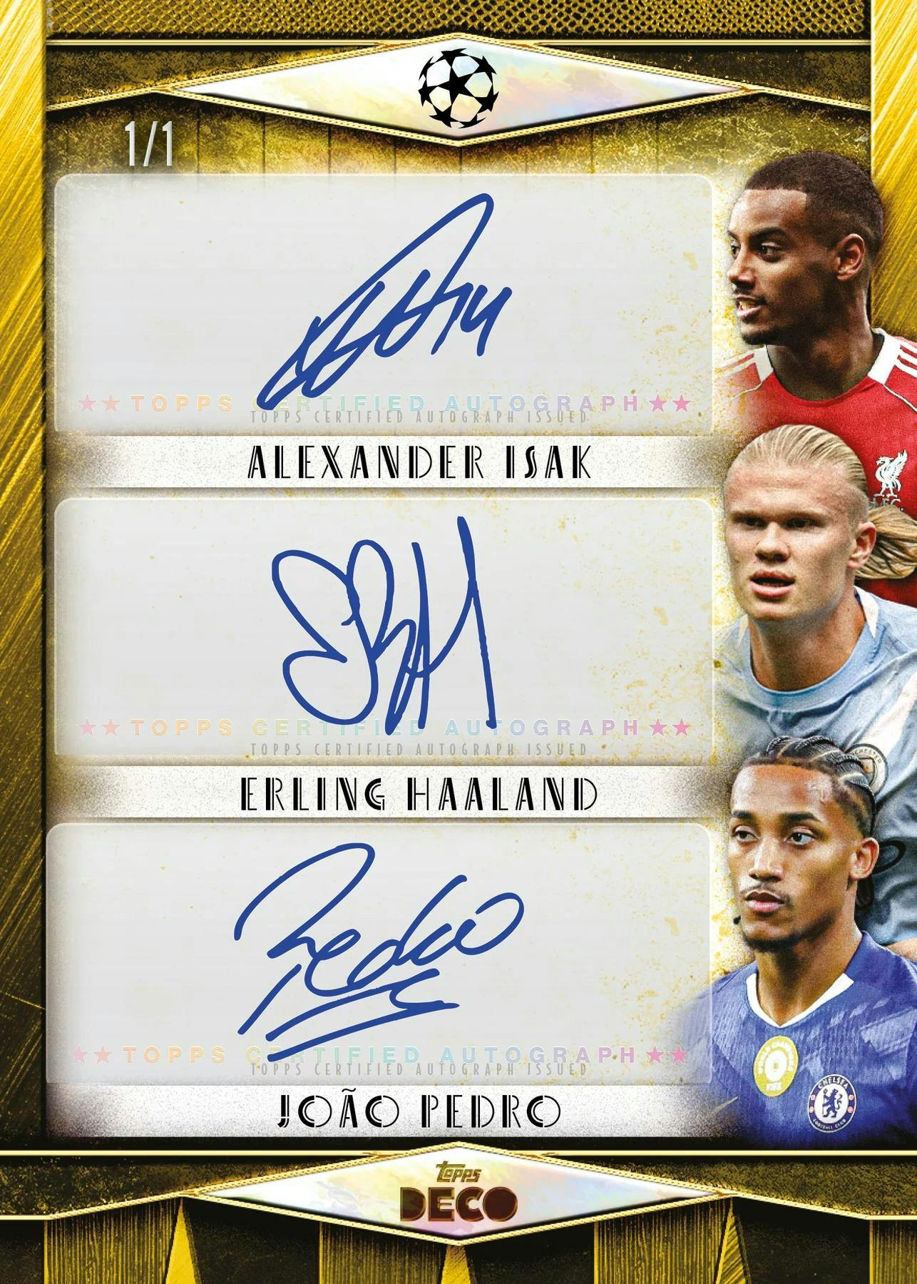 2025/26 Topps Deco UEFA Club Competitions UCC Soccer Hobby Box (1 Auto) - Soccer Hobby Box