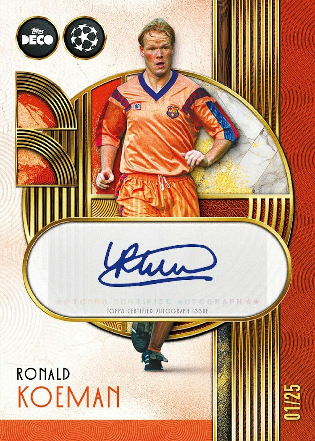 2025/26 Topps Deco UEFA Club Competitions UCC Soccer Hobby Box (1 Auto) - Soccer Hobby Box