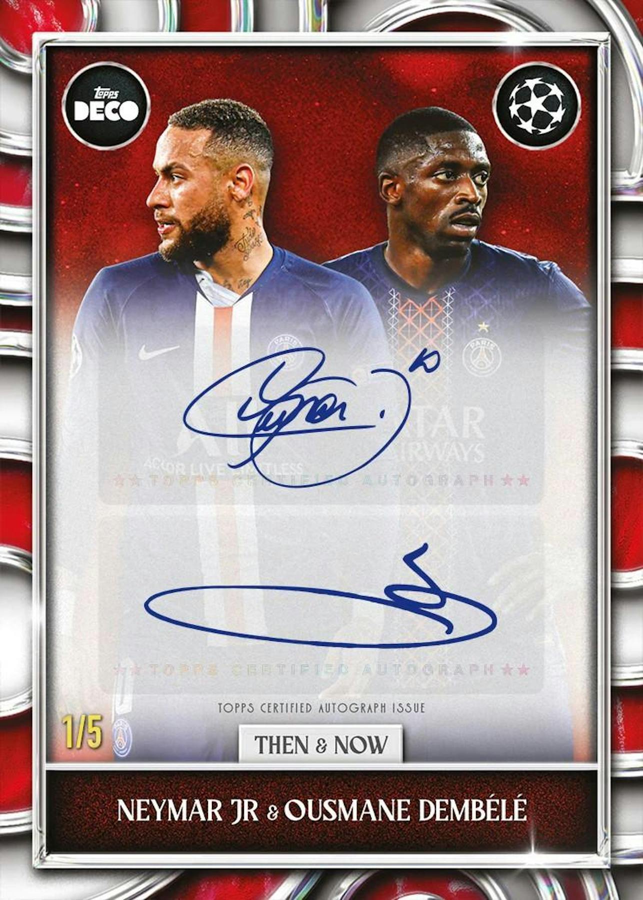 2025/26 Topps Deco UEFA Club Competitions UCC Soccer Hobby Box (1 Auto) - Soccer Hobby Box
