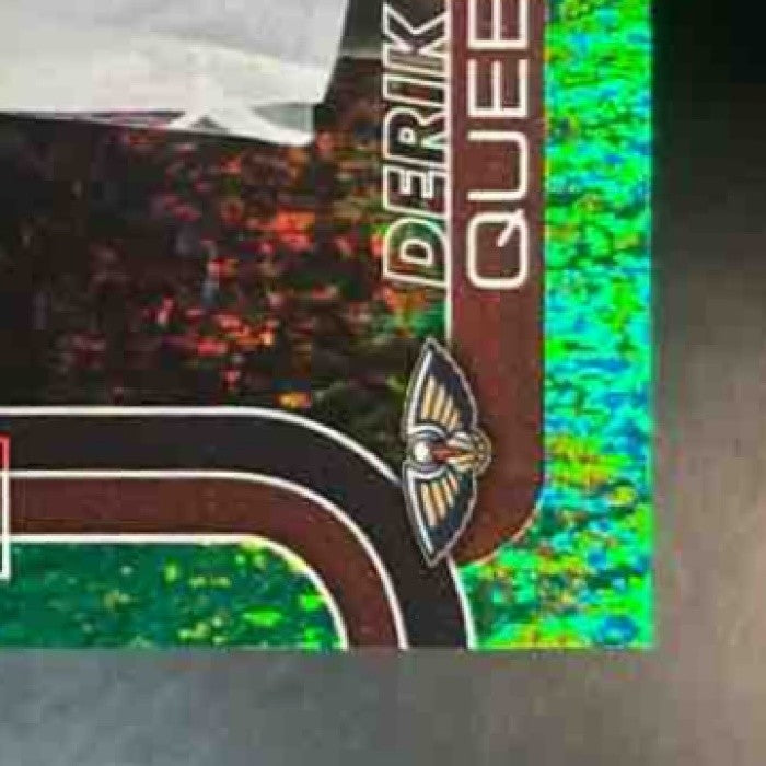 2025-26 Topps Derik Queen Green Holo Foil /99 #213 RC New Orleans Pelicans - Sports Cards