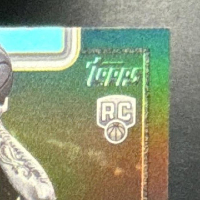 2025-26 Topps Dylan Harper Blackout Variation #202 - Sports Cards