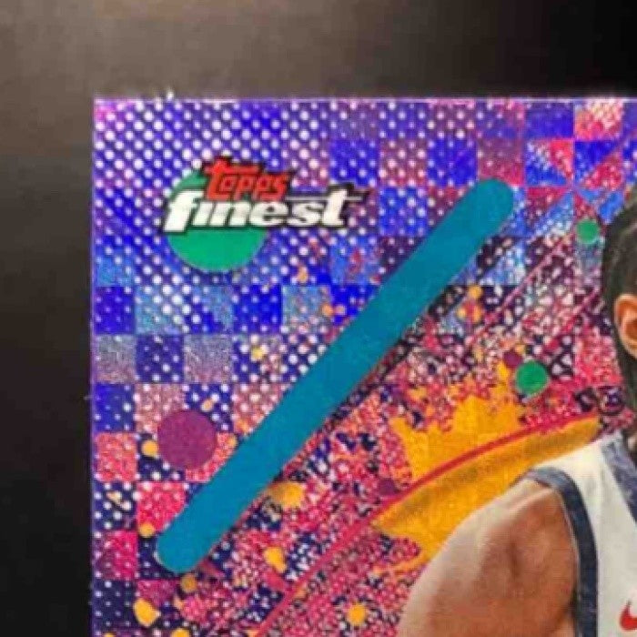 2025-26 Topps Finest Alex Sarr Rare Purple X-Fractor /75 #259 Washington Wizards - Sports Cards