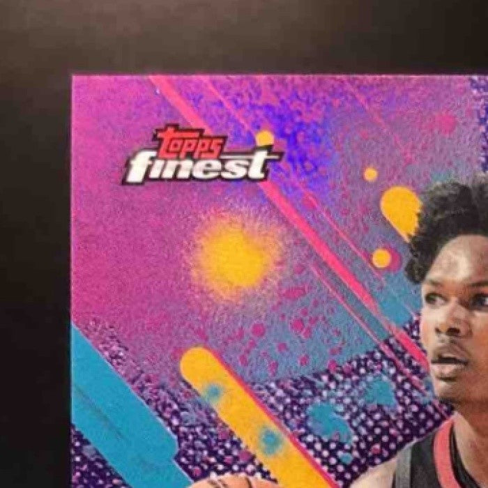 2025-26 Topps Finest Amen Thompson Purple Refractor /250 #91 Houston Rockets - Sports Cards