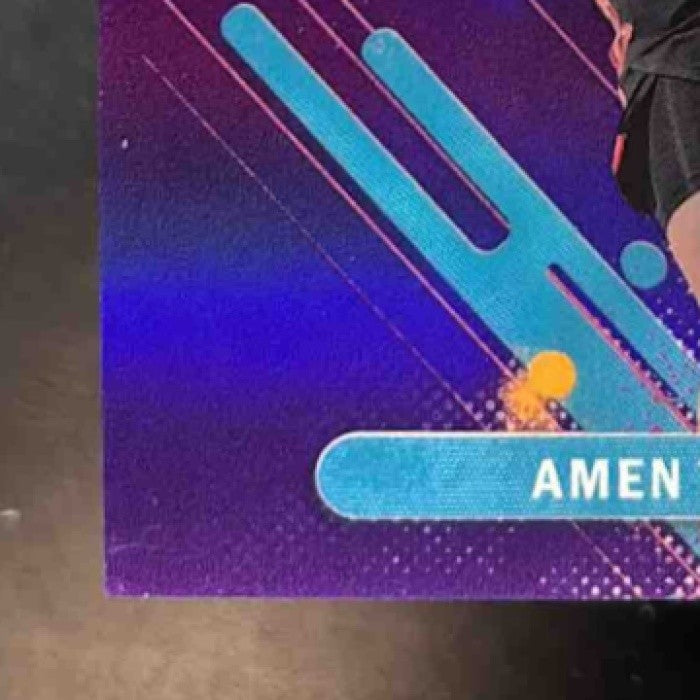 2025-26 Topps Finest Amen Thompson Purple Refractor /250 #91 Houston Rockets - Sports Cards