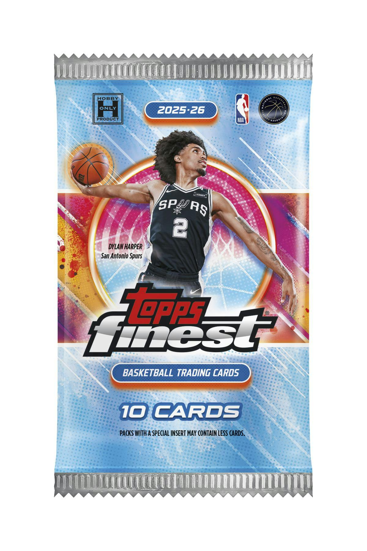 2025/26 Topps Finest Basketball Hobby Box (2 Autos) - NBA Hobby Box