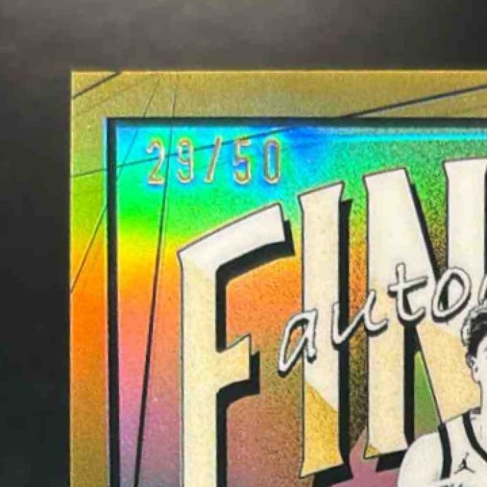 2025-26 Topps Finest Johnny Furphy Auto Gold Refractor /50 Indiana Pacers - Sports Cards