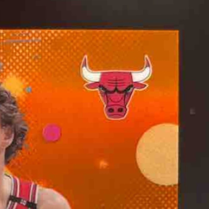 2025-26 Topps Finest Matas Buzelis Common Orange Refractor /25 #36 Chicago Bulls - Sports Cards