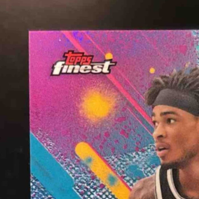 2025-26 Topps Finest Nic Claxton Sky Blue Refractor /350 #24 Brooklyn Nets - Sports Cards