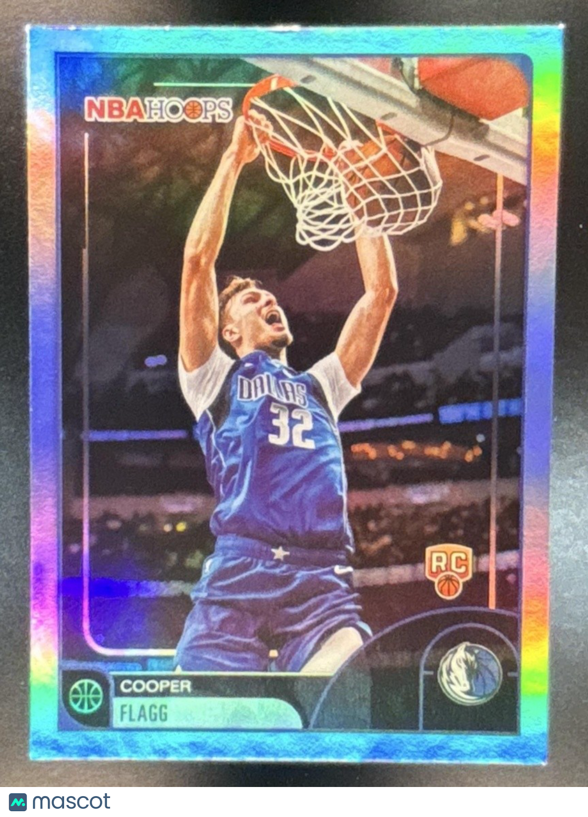 2025-26 Topps Hoops Cooper Flagg Rainbow Foil RC Dallas Mavericks - Sports Cards