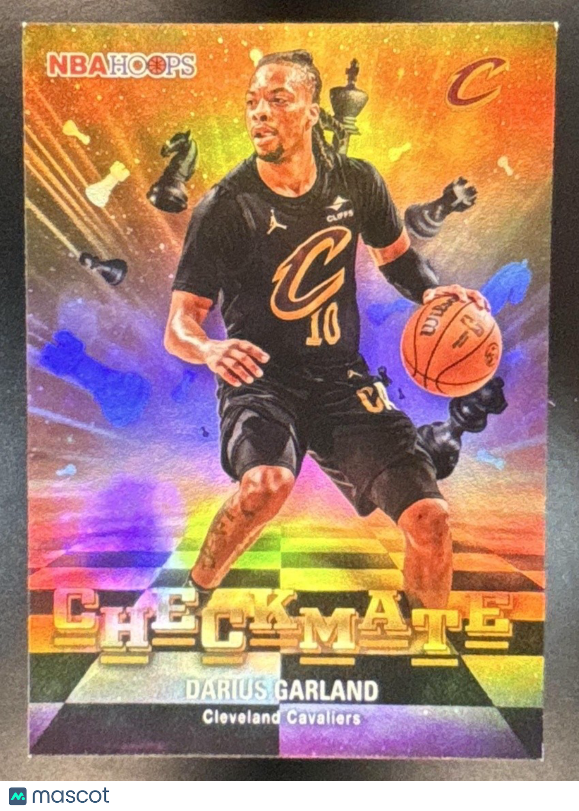 2025-26 Topps Hoops Darius Garland Checkmate #C-21 SSP Cleveland Cavaliers - Sports Cards