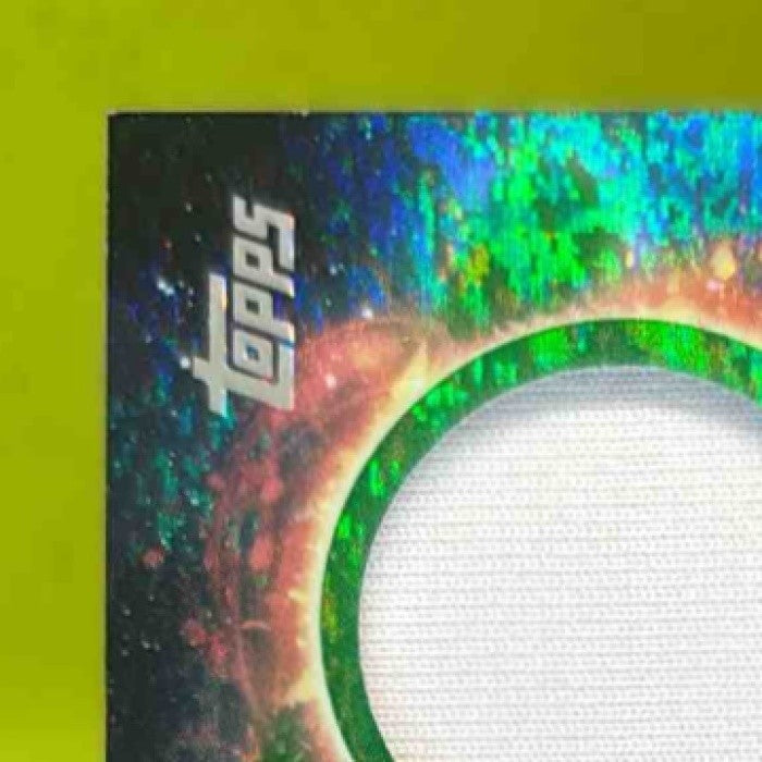 2025-26 Topps Jalen Duren Swish and Stitch Relic Green Holo /99 MEM Pistons - Sports Cards