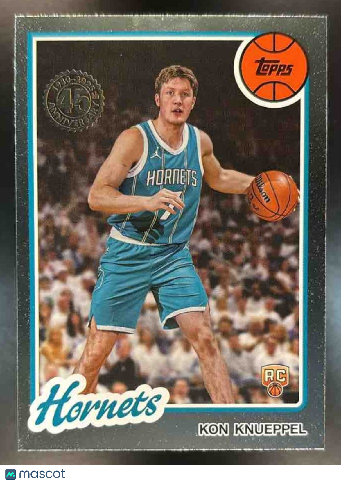 2025-26 Topps Kon Knueppel 1980-81 #80BK-53 RC Charlotte Hornets - Sports Cards