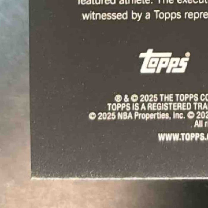 2025-26 Topps Kon Knueppel Franchise Fabrics Patch MEM RC Charlotte Hornets - Sports Cards