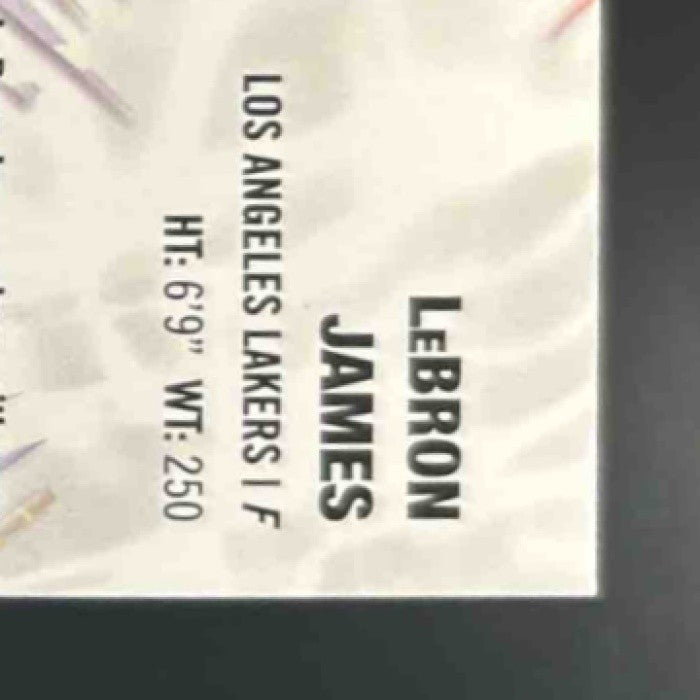 2025-26 Topps LeBron James Power Players #PP-7 Los Angeles Lakers - Sports Cards