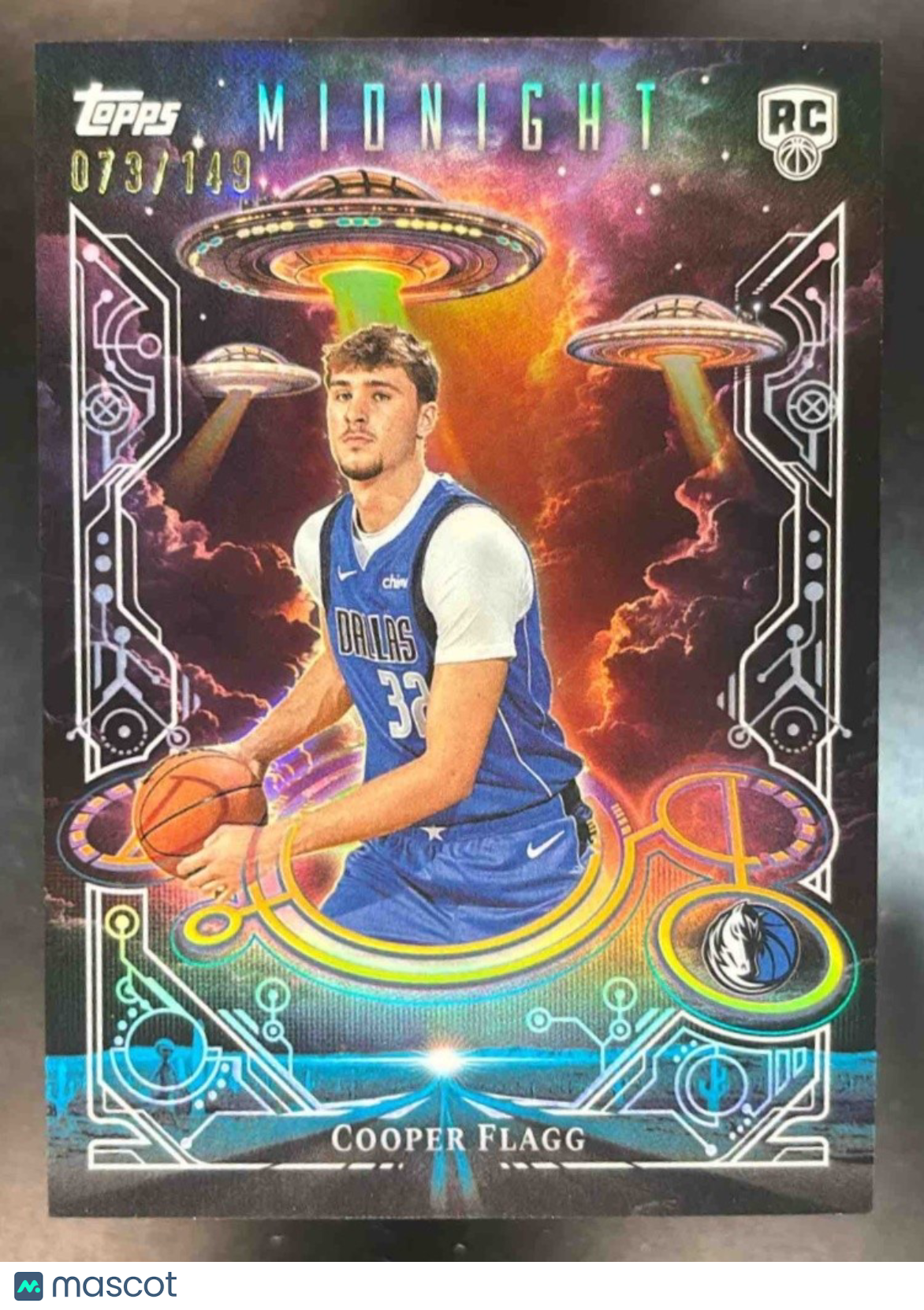 2025-26 Topps Midnight Cooper Flagg Daydreamers Morning /149 Dallas Mavericks - Sports Cards