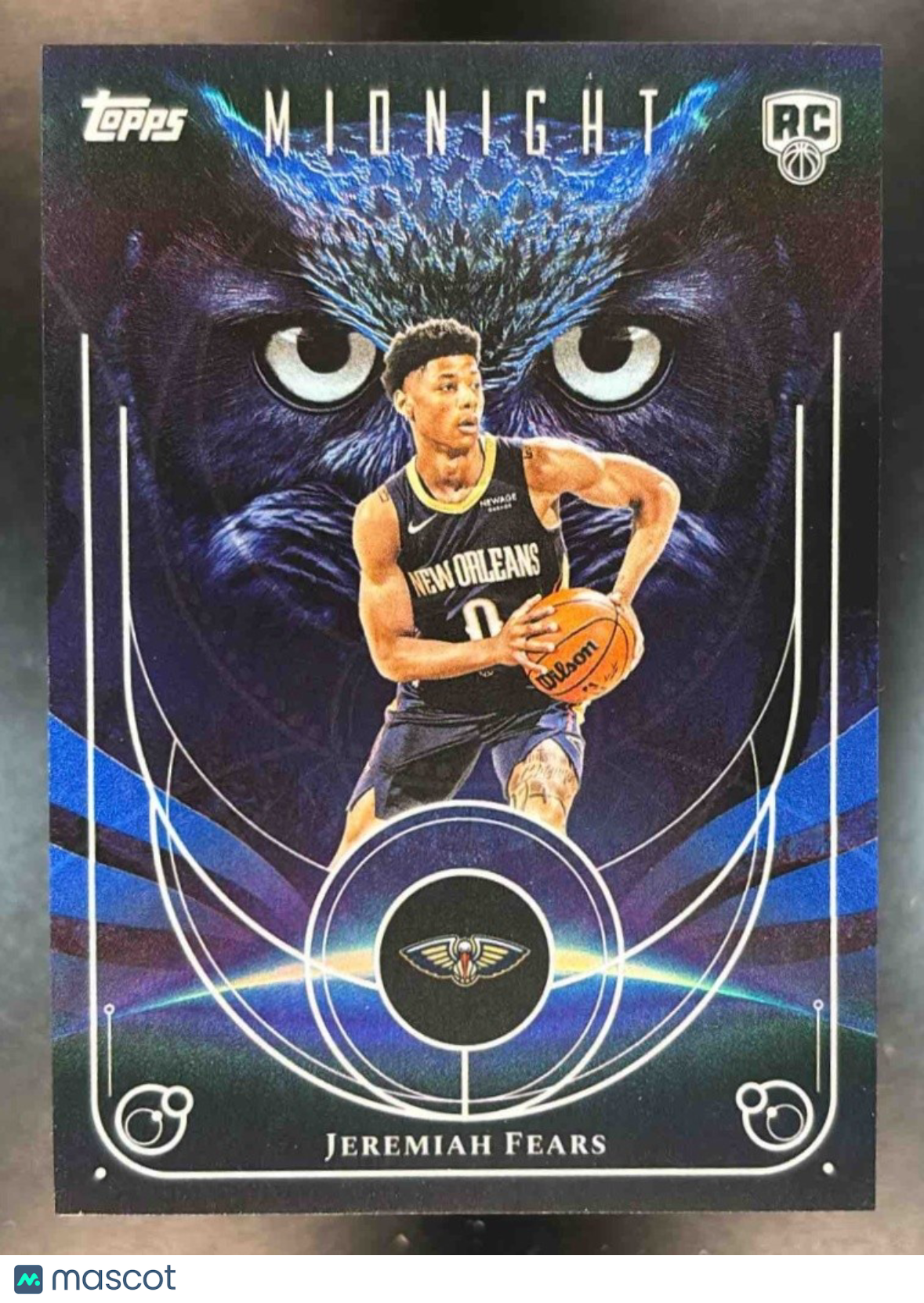 2025-26 Topps Midnight Jeremiah Fears Night Owls #NO-22 New Orleans Pelicans - Sports Cards