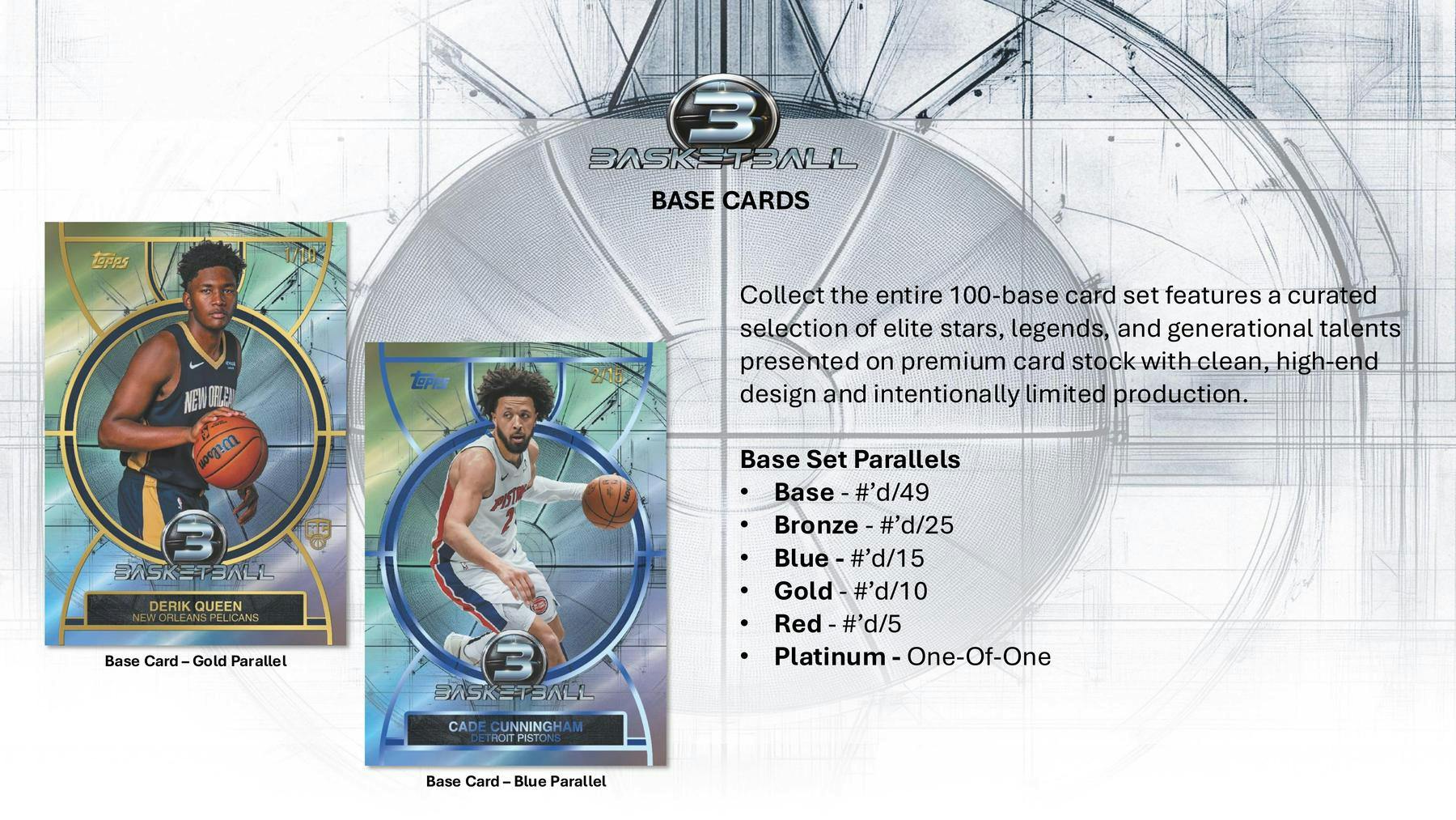 2025/26 Topps Three Basketball Hobby Box (3 Autos) - NBA Hobby Box