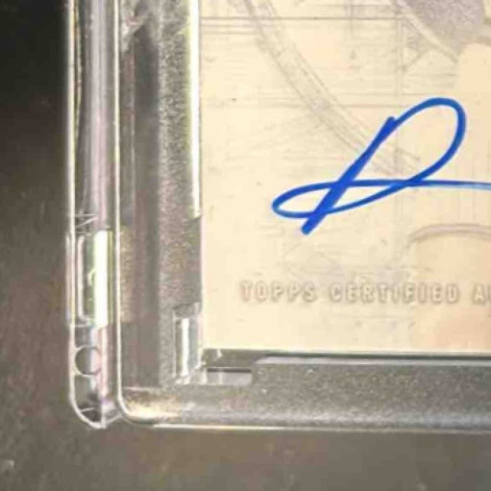 2025-26 Topps Three Noah Penda Relics Auto Blue /15 #RRA-NP MEM RC Magic - Sports Cards