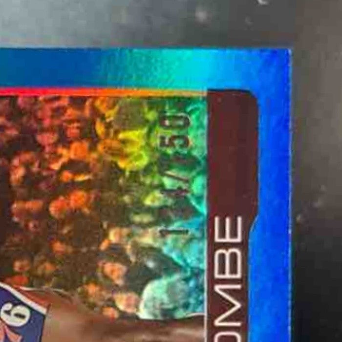 2025-26 Topps VJ Edgecombe Blue Rainbow /150 #203 RC Philadelphia 76ers - Sports Cards