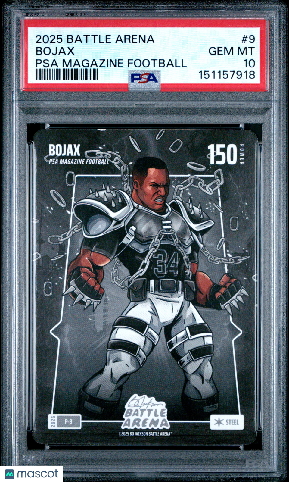 2025 Bo Jackson Battle Arena Promo Bojax #9 PSA 9 Magazine - Graded TCG/CCG