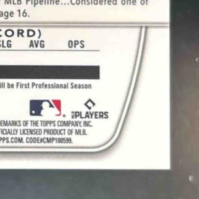2025 Bowman Ashly Andujar Chrome Auto 1st Prospect Colorado Rockies - Sports Cards