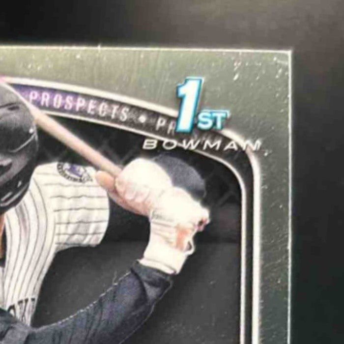 2025 Bowman Ashly Andujar Chrome Auto 1st Prospect Colorado Rockies - Sports Cards