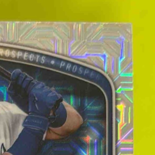 2025 Bowman Blake Mitchell Chrome Prospect Auto Mega Box Refractor Kansas City Sports Cards