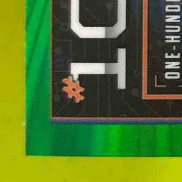 2025 Bowman Carson Benge Scouts’ Top 100 Chrome Green /99 New York Mets - Sports Cards