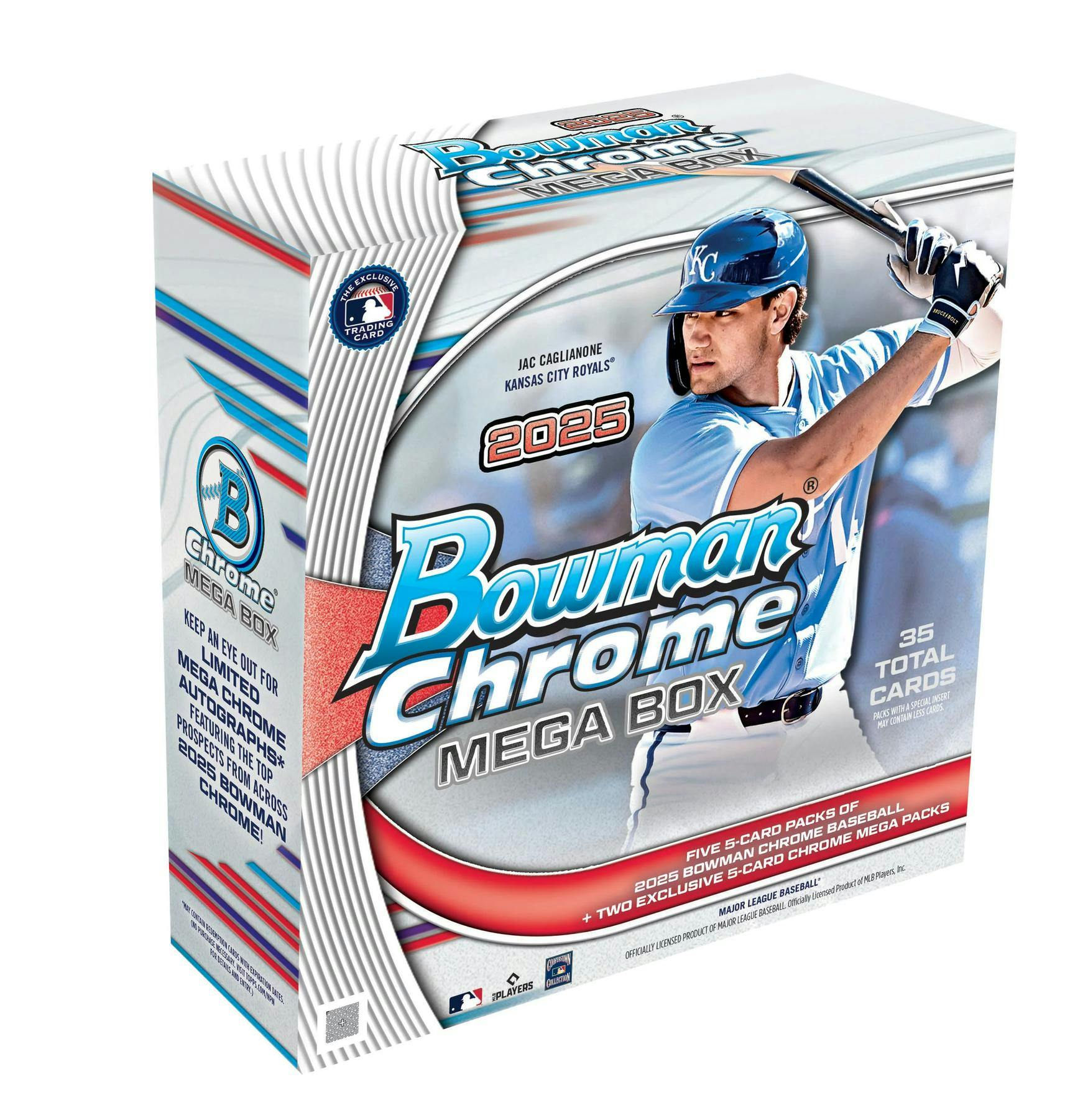 2025 Bowman Chrome Baseball Mega Box (2 Mojo Packs) - MLB hobby