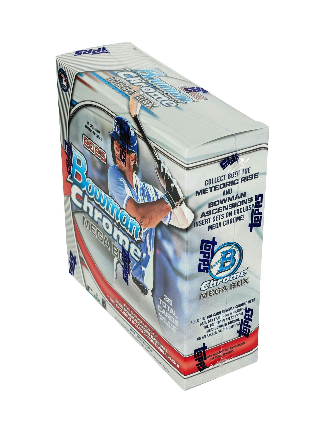2025 Bowman Chrome Baseball Mega Box (2 Mojo Packs) - MLB hobby