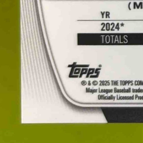 2025 Bowman Chrome David Prospect Ortiz Jr. Purple Geometric /250 BCP-29 Rangers - Sports Cards