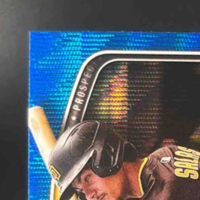 2025 Bowman Chrome Ethan Salas Prospect Blue Wave /150 #BCP-169 San Diego Padres - Sports Cards