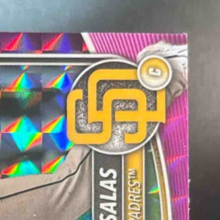 2025 Bowman Chrome Ethan Salas Prospects Fuchsia Geometric /299 #BCP-169 Padres - Sports Cards