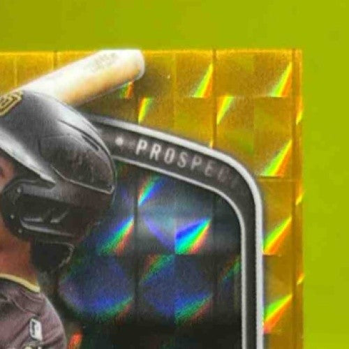 2025 Bowman Chrome Ethan Salas Prospects Gold Geometric /50 #BCP-169 Padres - Sports Cards