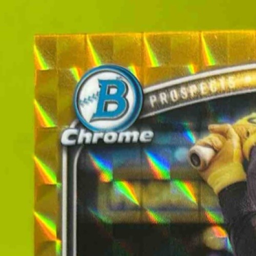 2025 Bowman Chrome Ethan Salas Prospects Gold Geometric /50 #BCP-169 Padres - Sports Cards