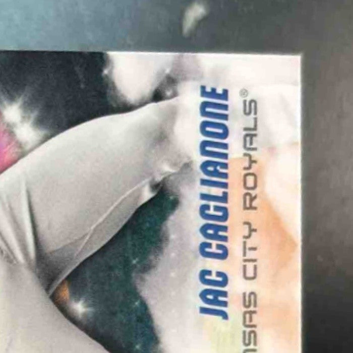 2025 Bowman Chrome Jac Caglianone ADIOS! #AD-3 Kansas City Royals - Sports Cards
