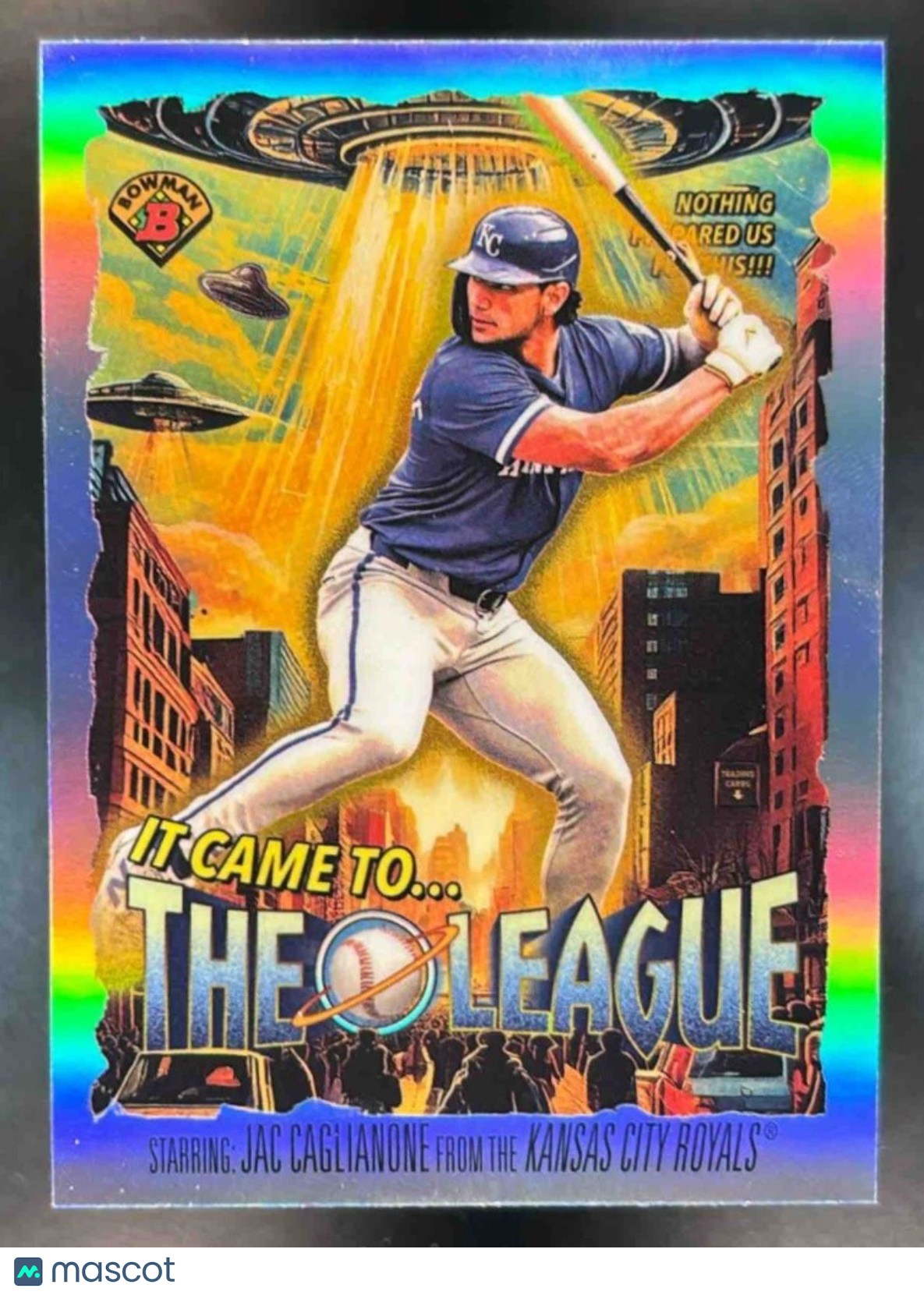 2025 Bowman Chrome Jac Caglianone It Came to the League #IT-4 Kansas City Royals - Sports Cards