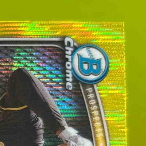 2025 Bowman Chrome Leo De Vries Prospects Yellow Refractor /75 #BCP-204 Padres - Sports Cards