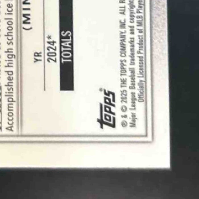 2025 Bowman Chrome Mega Box Drake Baldwin Mojo Refractor #75 RC Atlanta Braves - Sports Cards