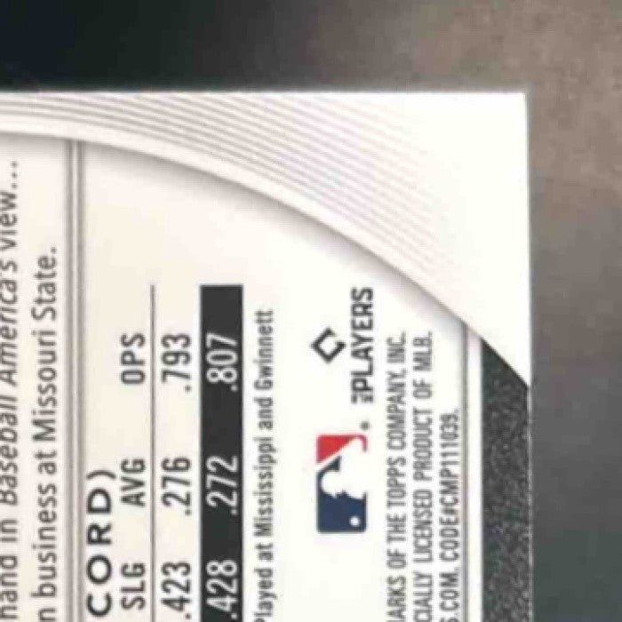 2025 Bowman Chrome Mega Box Drake Baldwin Mojo Refractor #75 RC Atlanta Braves - Sports Cards