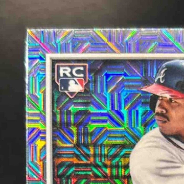 2025 Bowman Chrome Mega Box Drake Baldwin Mojo Refractor #75 RC Atlanta Braves - Sports Cards