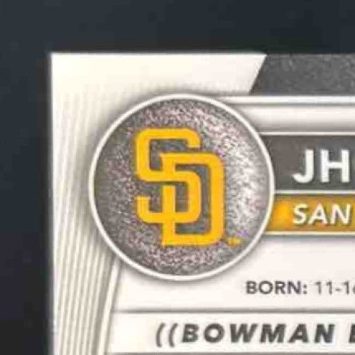 2025 Bowman Chrome Mega Box Jhoan De La Cruz Gold Mojo /50 BCP-223 Padres - Sports Cards