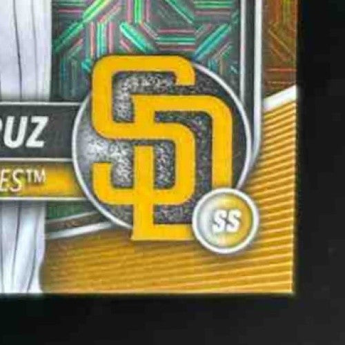 2025 Bowman Chrome Mega Box Jhoan De La Cruz Gold Mojo /50 BCP-223 Padres - Sports Cards