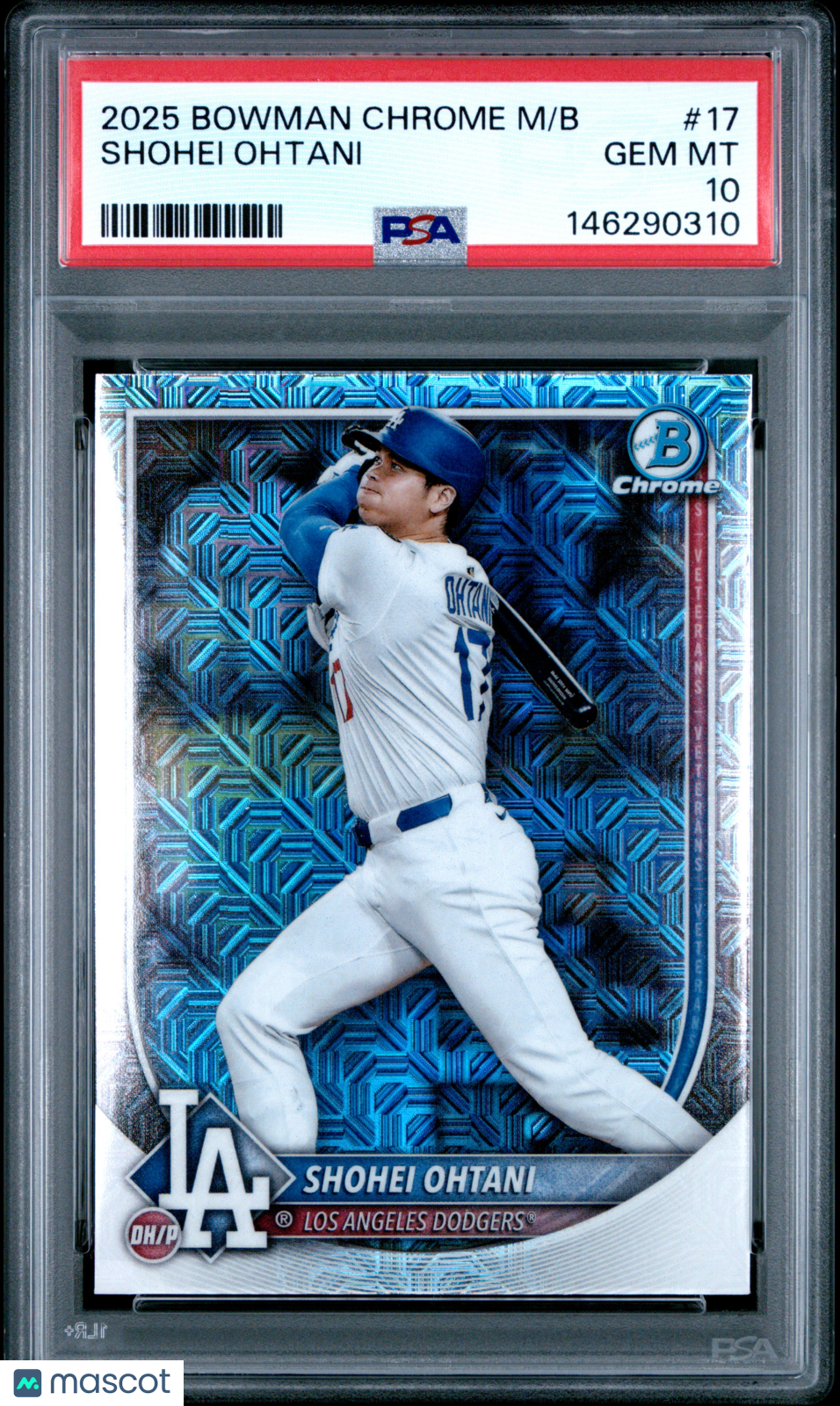 2025 Bowman Chrome Mega Box Shohei Ohtani #17 PSA 10 Los Angeles Dodgers - Graded Sports Cards