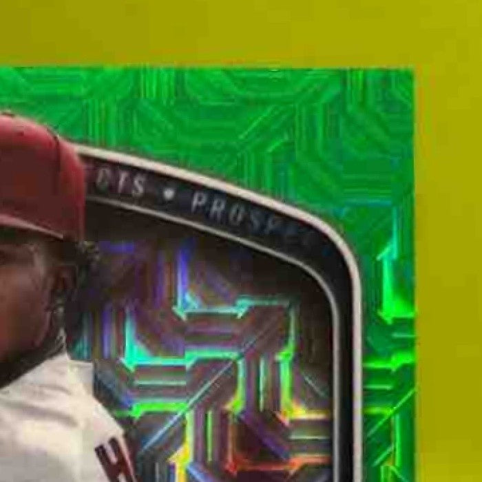 2025 Bowman Chrome Mega Box Tink Hence Prospect Auto Green Mojo /99 Cardinals - Sports Cards