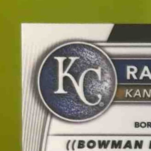 2025 Bowman Chrome Ramcell Medina Auto Blue RayWave /150 1st Prospect Royals - Sports Cards