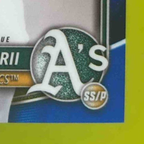 2025 Bowman Chrome Shotaro Morii Prospect Auto Blue RayWave /150 Athletics - Sports Cards