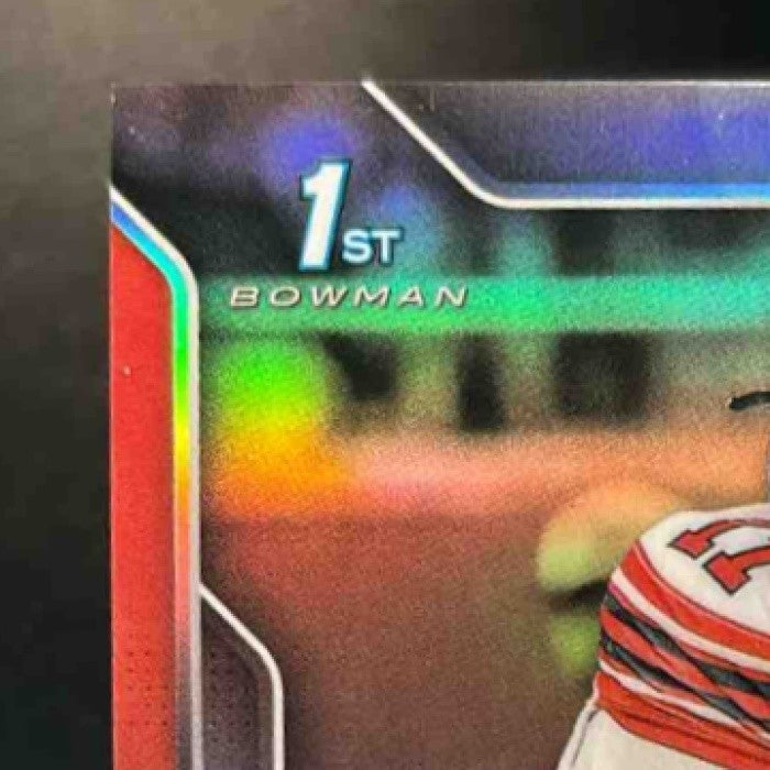 2025 Bowman Chrome University Isaac Wilson Prospect Auto Refractor /299 Utes - Sports Cards