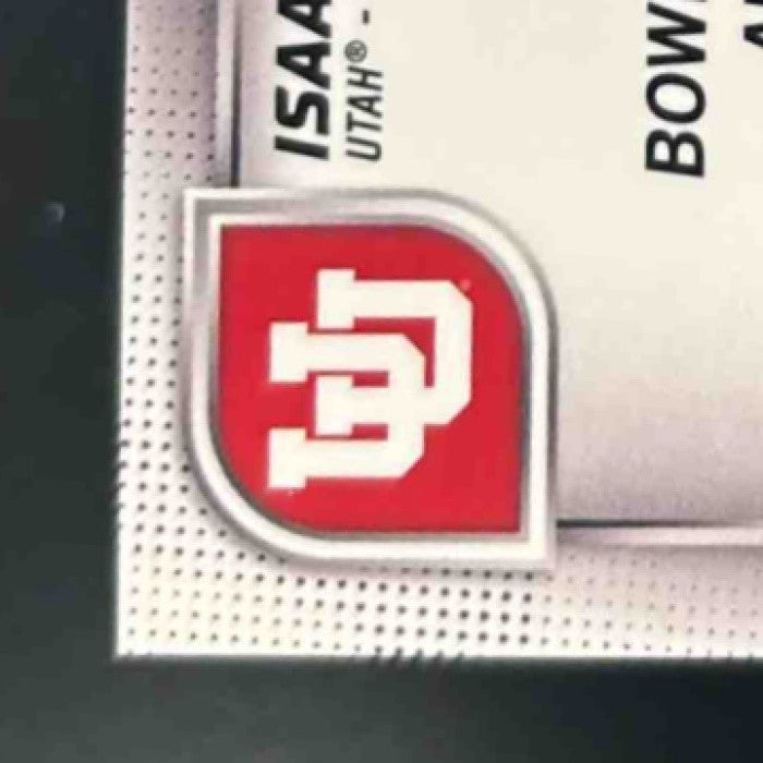 2025 Bowman Chrome University Isaac Wilson Prospect Auto Refractor /299 Utes - Sports Cards