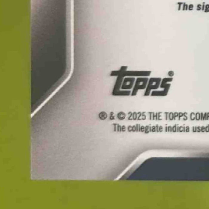 2025 Bowman Chrome University Jadan Baugh Prospect Auto #BCA-JBA Florida Gators - Sports Cards